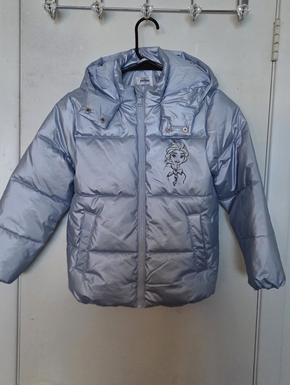 Disney Frozen x Primark Girls Puffer Jacket – Size 7–8